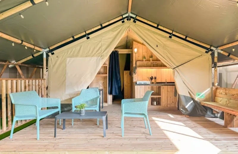 Comfortabel overnachten in de natuur