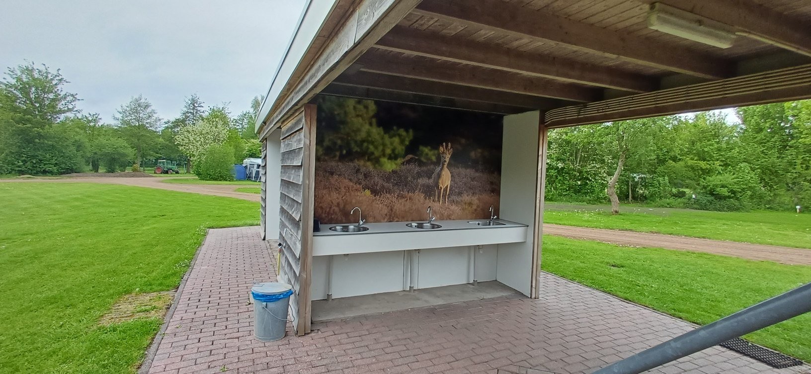Sanitair buiten camping hunze bulten 2